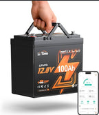 LiTime 12V 100Ah LiFePO4 akkumulátor – Bluetooth