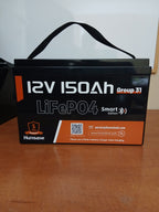 Humsienk 12V 150Ah LiFePO4 akkumulátor – Bluetooth