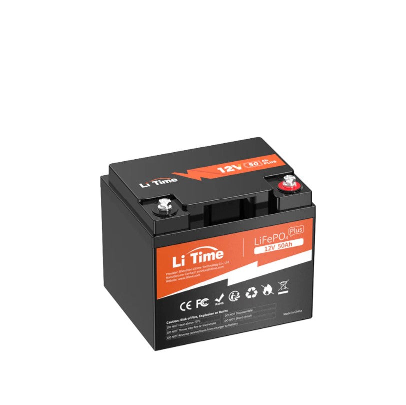 LiTime 12V 50Ah LiFePO4 akkumulátor – Basic