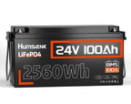 Humsienk 24V 100Ah  LiFePO4 akkumulátor – Basic