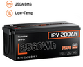 Humsienk 12V 200Ah LIFEPO4 akkumlátor-basic 250A BMS