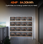 Humsienk 12V 314 Ah Mini lifepo4 akkumulátor -Bluetooth