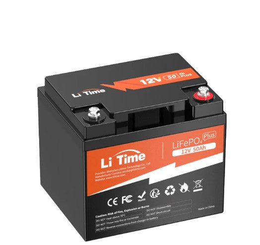 LiTime 12V 50Ah LiFePO4 akkumulátor – Basic